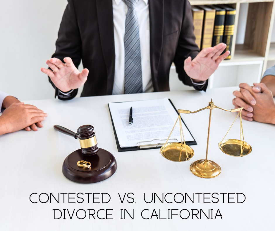 Contested vs. Uncontested Divorce in California