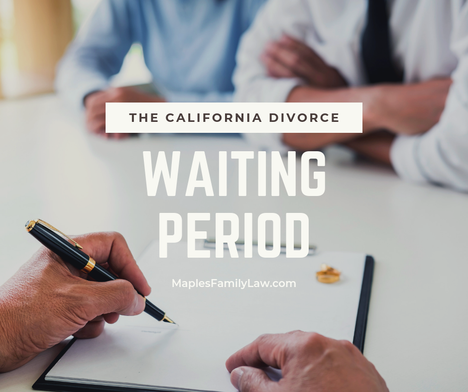 The California Divorce Waiting Period